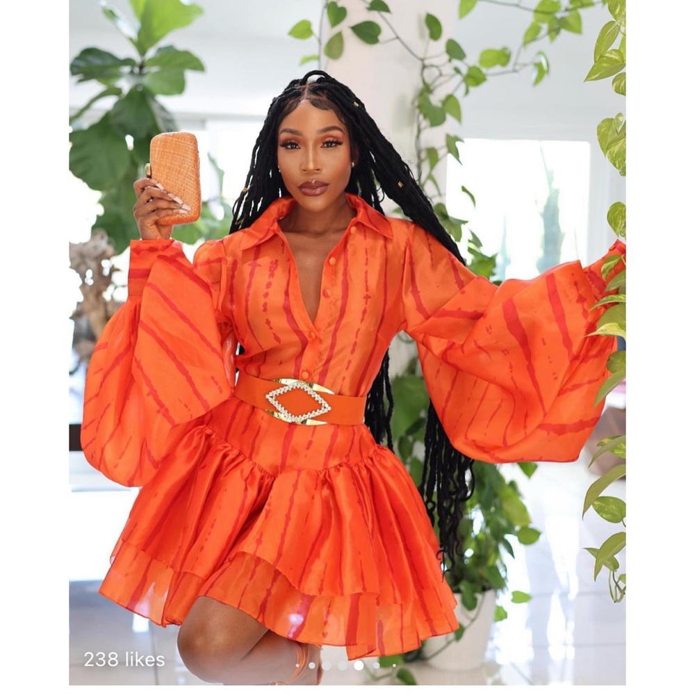 Sai Sankoh Two Piece Skirt and shirt.